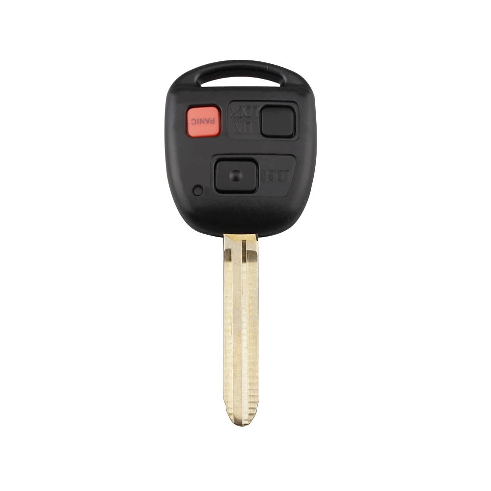 HYQ1512V for Toyota Key 4C Chip 314.4Mhz Car Remote Key for Toyota Land Cruiser 2003 2004 2005 2006 2007 Car Key TOY43 Blade