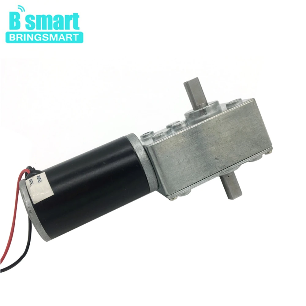 Wholesale A58SW31ZYS 12-24V worm gear motor 7-470 rpm Reversed Dc Motor electric Dc Motor D Shaft For Diy Customized Bringsmart