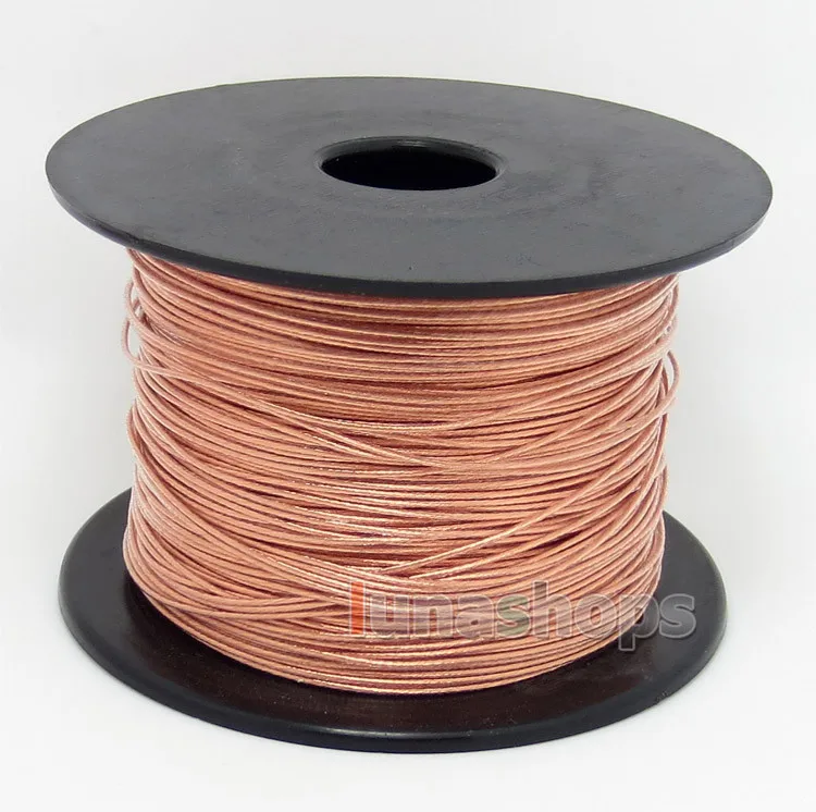 LN004498 100m 24AWG  99.9% Acrolink Pure 7N OCC Signal  Wire Cable 30/0.1mm2 Dia:0.88mm For DIY