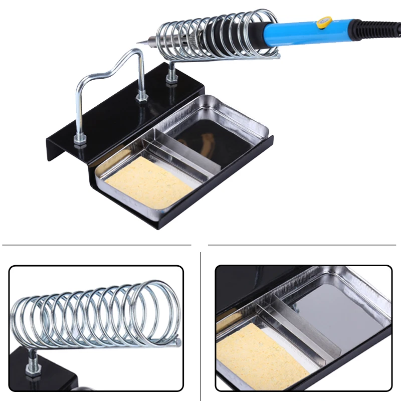 ฐานโลหะ Soldering เหล็กวงเล็บ Soldering ขาตั้งฐานโลหะสำหรับ hakko 936 BGA Rework Solder Station เครื่องมือเชื่อม