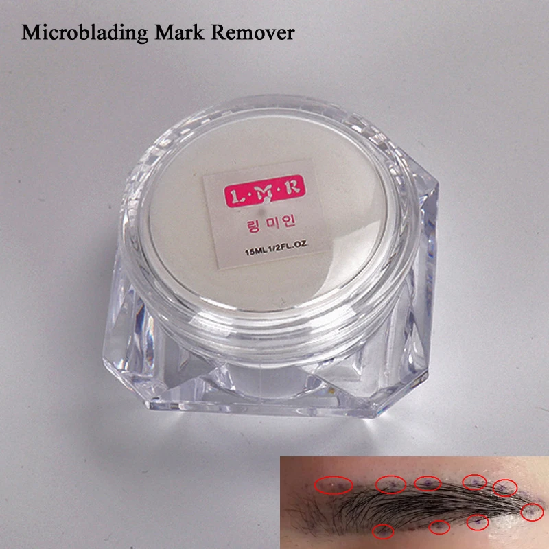 2 PCS Eyebrow Tattoo Microblading mark remover cream for microblading design mark remover for microbalding master and  leaner