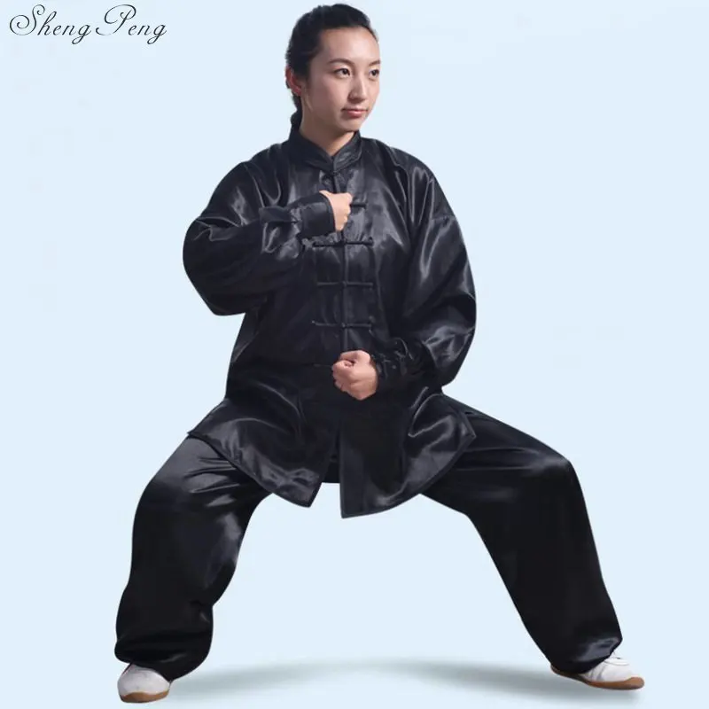 Traditional tai chi clothing wushu clothing traditional chinese kung fu clothing for women kung fu uniform taiji clothing Q094