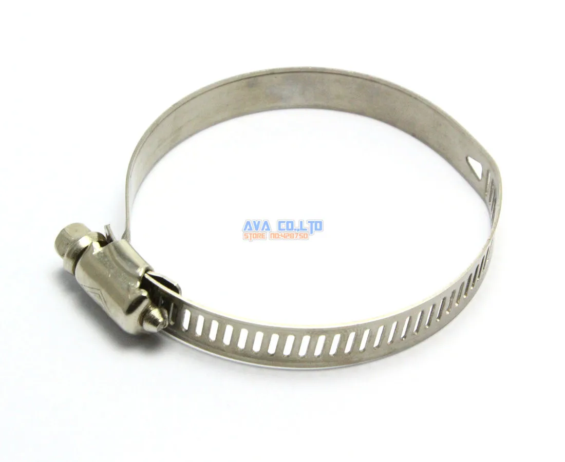 10 Pieces 44-67mm Hose Clamp Worm Gear Hose Pipe Fitting Clamp