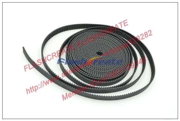 Kualitas Tinggi 5 Meter S2M Timing Belt Lebar 6 Mm HTD2M Terbuka Rubber Belt 3D Printer Aksesoris S2M-6 Karet Industri 2GT Belt