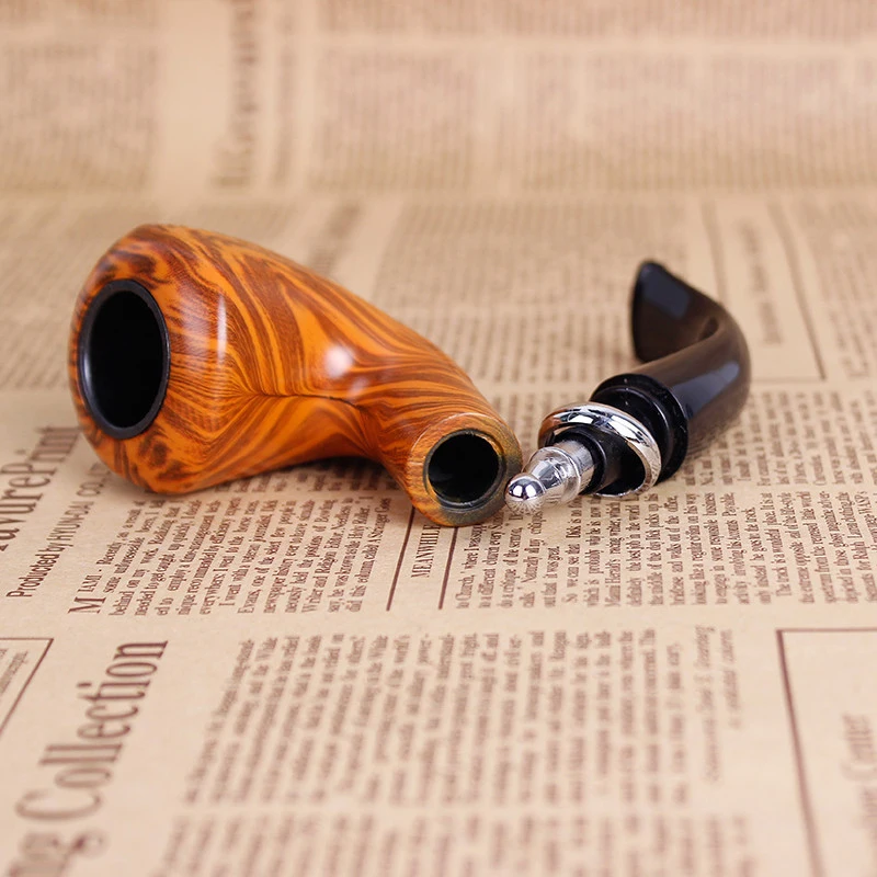 High Quality Rectangle Hammer Pipes Chimney Creative Smoking Pipes Herb Tobacco Pipe Cigar Gifts Narguile Grinder Smoke image 6