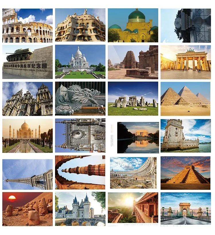 30 Sheets/Set Travel All Over The World Lomo Card Mini Postcard DIY Greeting Message Cards Birthday Gift Card