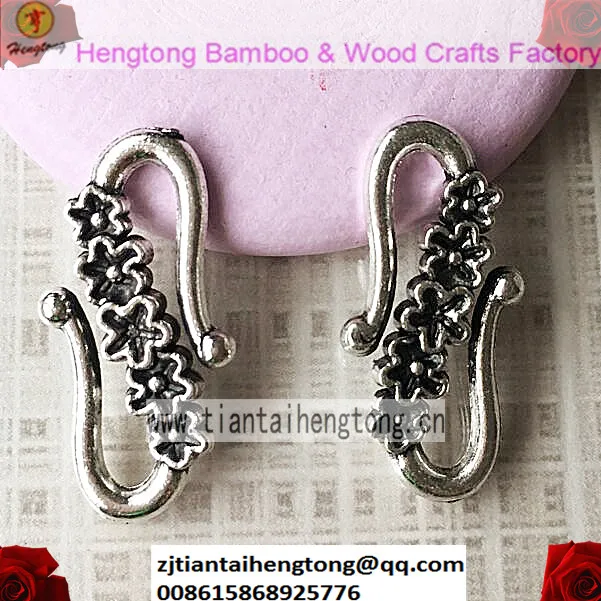 70pcs/pack antique silver or copper plating alloy Connect buckle, S shape conectoer, clasp for necklace,jewelry part