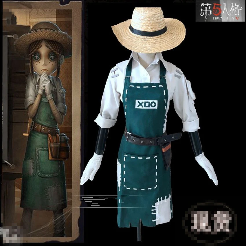 

Anime Cosplay Costume Identity V Gardener/Doctor Woman Dress Z