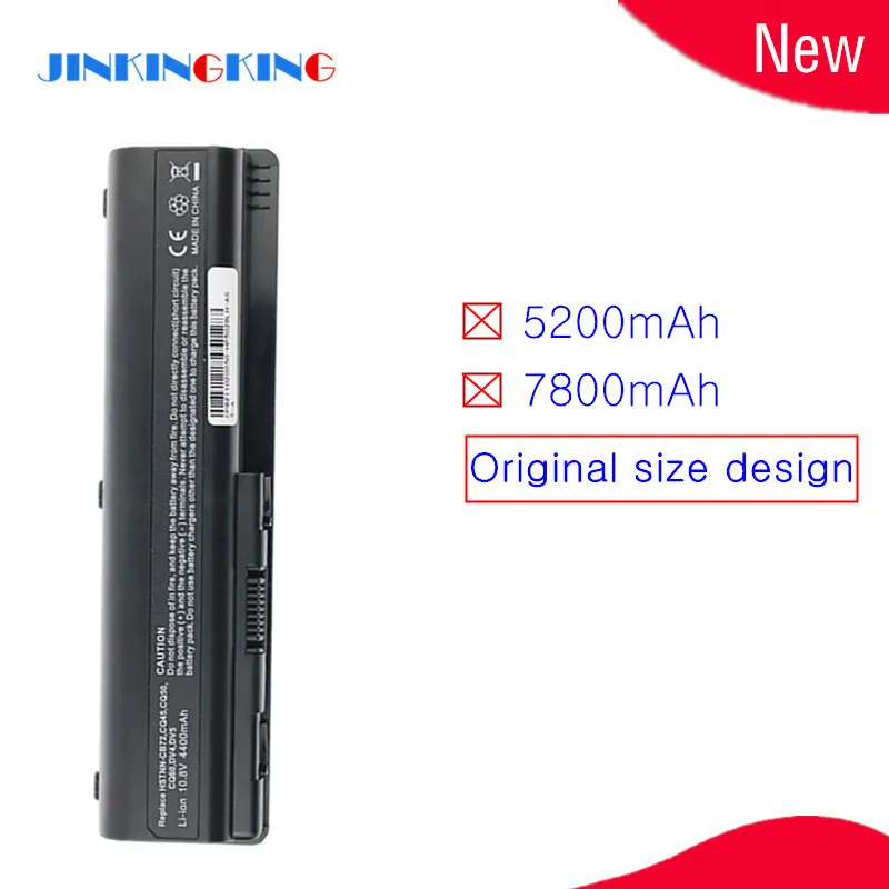 New laptop battery For HP/Compaq DV4 DV5 DV6 CQ40 CQ41 CQ45 CQ60 G50 G61 G70 G71 HSTNN-UB73 HSTNN-XB72 HSTNN-XB73