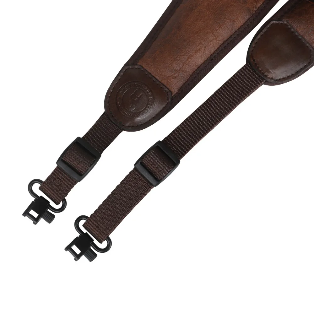 Tourbon Jagdgewehr Zubehör Gewehr gurt Gurt rutsch fest 62-97cm mit drehbarem verstellbarem Neopren (1 Satz) – Detail 6