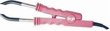 

Constant temperature Pink EXTENSIONS FUSION REMY HUMAN HAIR CONNECTOR IRON