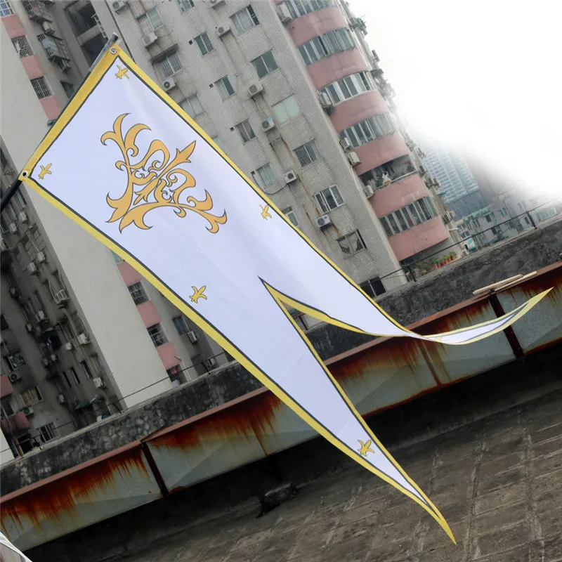 150x45cm Fate Order Flag Banner Cape Cosplay Horde Flag Game Cosplay Bar Halloween Decor