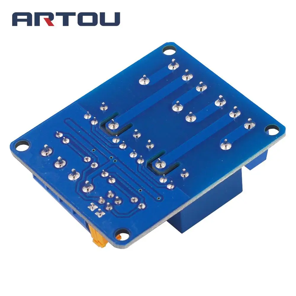 3.3V 5V 12V 24V 2 Channel Relay Module High and low Level Trigger Dual Optocoupler Isolation Relay Module