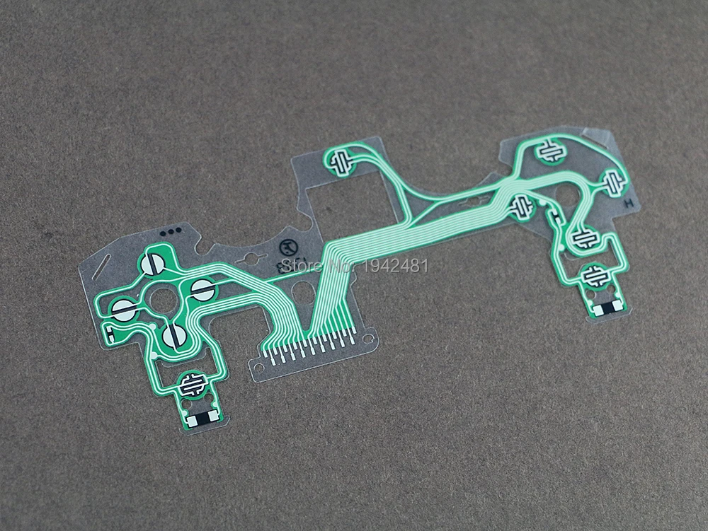 Fita placa de circuito para ps4, joystick, cabo flexível, para playstation 4 pro, controlador jds-055 5.0, 5pcs