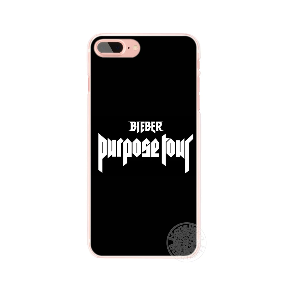 HAMEINUO Justin Bieber purpose tour cell phone Cover case for iphone 4 4s 5 5s SE 5c 6 6s 7 8 X plus image 4