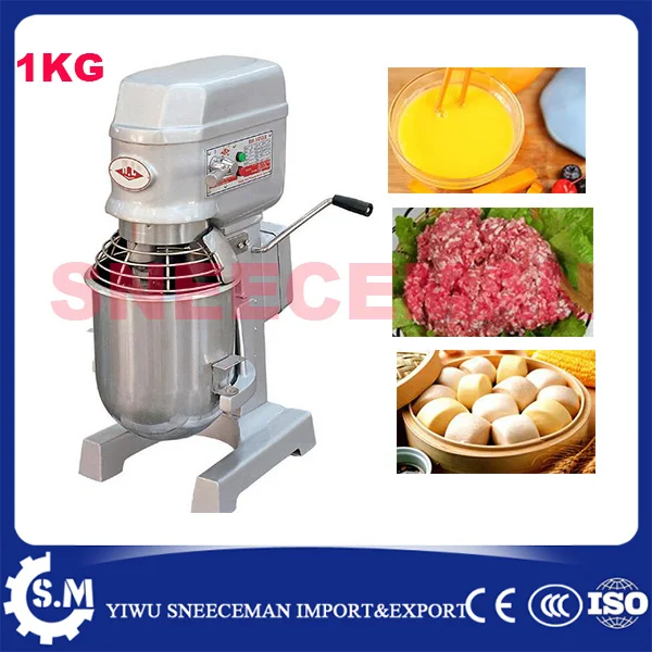 10L homeuse dough mixer machine with 1kg flour pizza dough mixer  bakery equipment spiral dough mixer