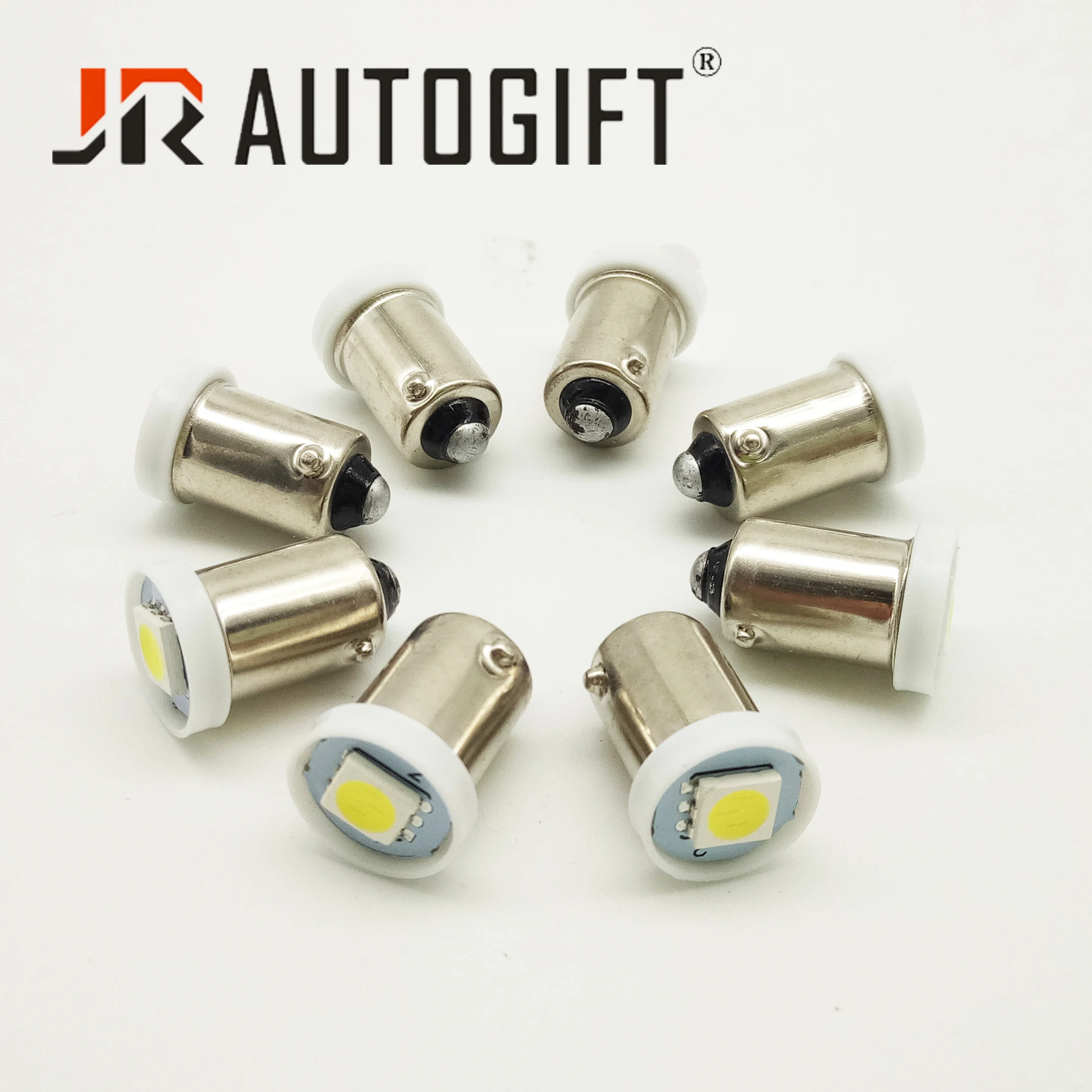 

200pcs/lot BA9S 5050 1SMD 1LED T4W White blue 24V12V LED Bulbs Lamp car styling Interior Light Clearance Lights dashboard light