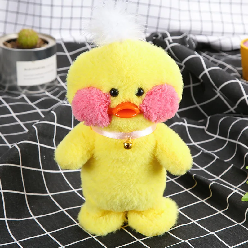 Juguetes eléctricos de peluche para niños recién nacidos, regalos de cumpleaños, pato amarillo parlante eléctrico, juguete interactivo electrónico A007