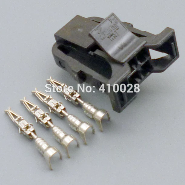 shhworldsea 5/30/100sets  4 hole 4pin connector plug car modified car connector with terminal 3B0972722 3B0 972 722