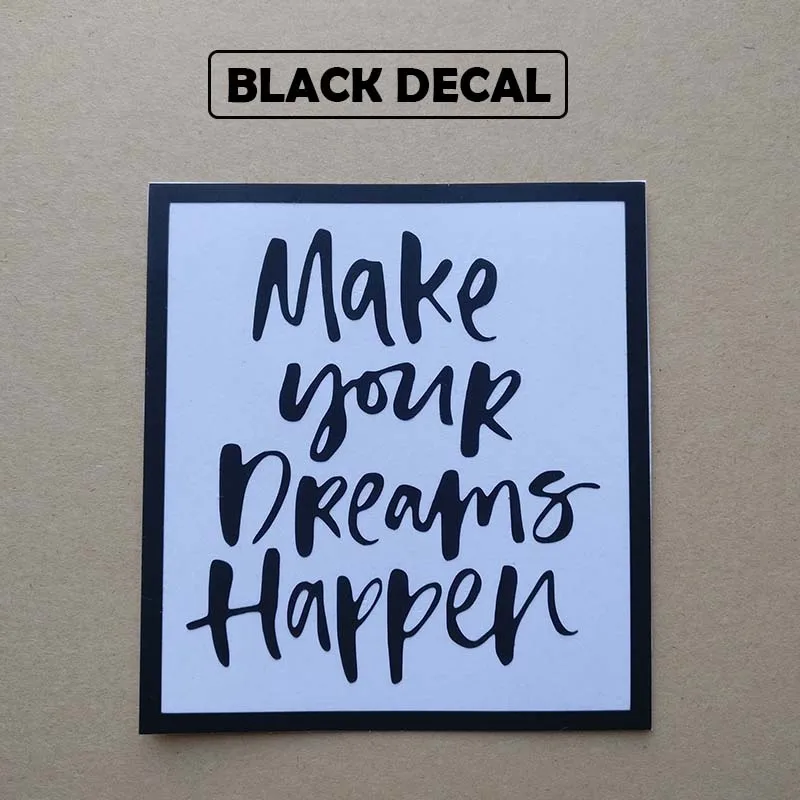 Self-motivation Dream Quote Trackpad Decal Laptop Sticker for MacBook Pro 14 Air Retina 11 12 13 15 Inch Mac Touchpad Skin Decor