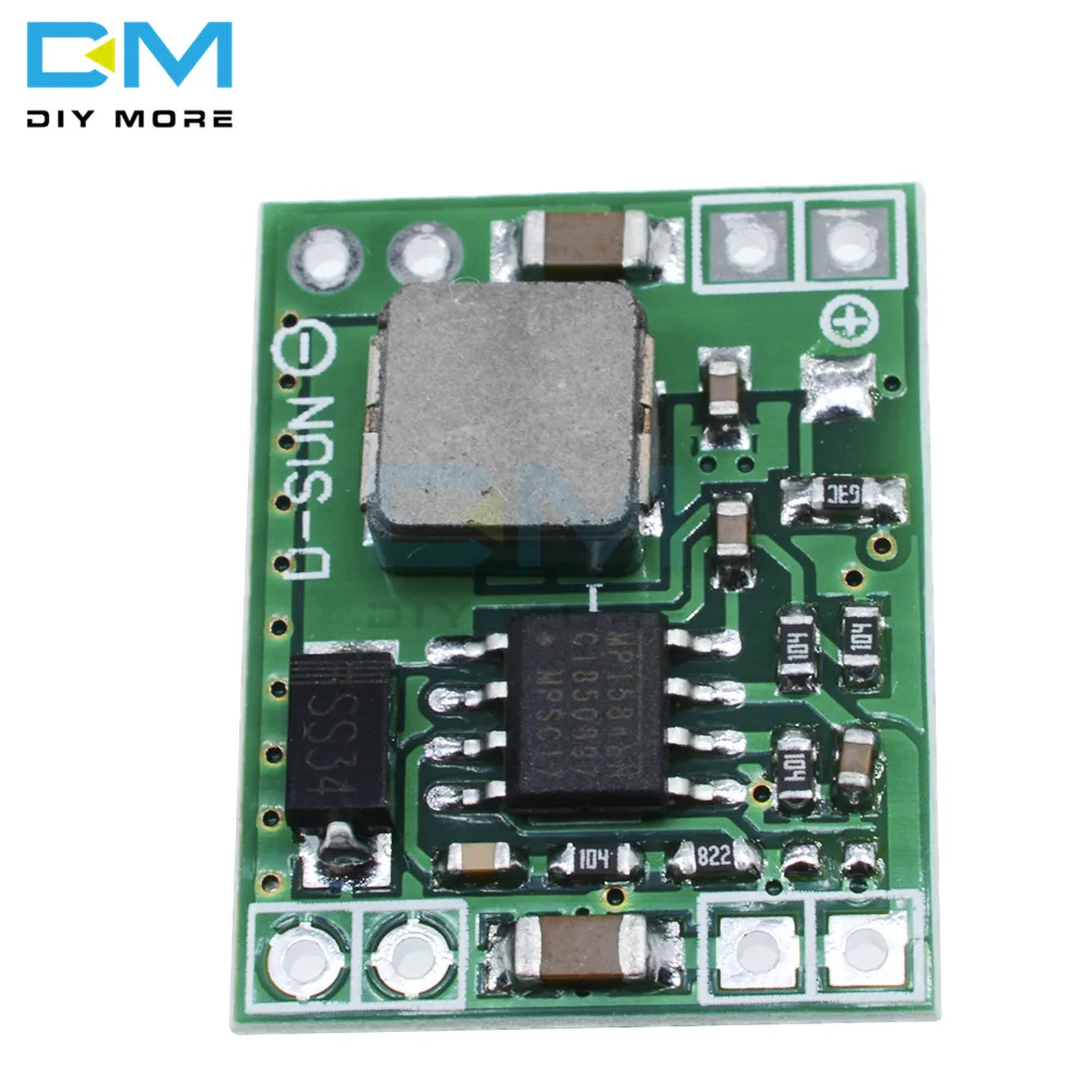DC 7-28V to 5V Ultra Mini Step Down Power Supply Module DC-DC Buck Converter Input 7V~28V Output 5V Max 3A Replace LM2596 96%
