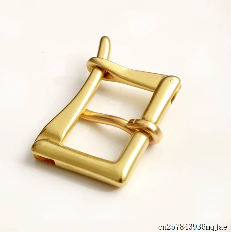 10pcs Solid Brass Pin Buckle Quick Release Belt Buckles Firefighter Buckle for Leather Belt