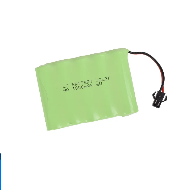 6v 1000 mah AA NI-CD Battery Electric toys car ship robot rechargeable AA 6V 1000 mah Battery