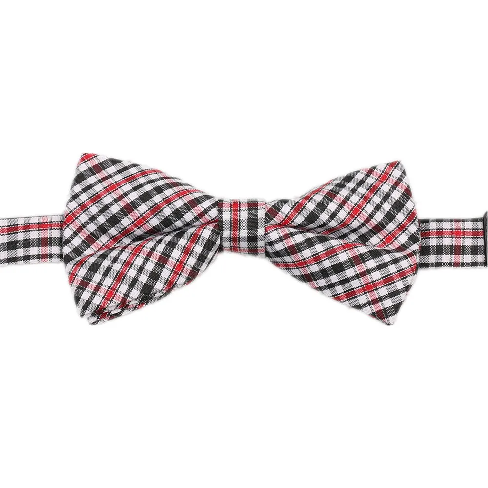 Hooyi Trẻ Em Dây Thắt Nơ Kẻ Sọc Cotton Bướm Trẻ Em Bowtie Đảng Tặng Size Nhỏ