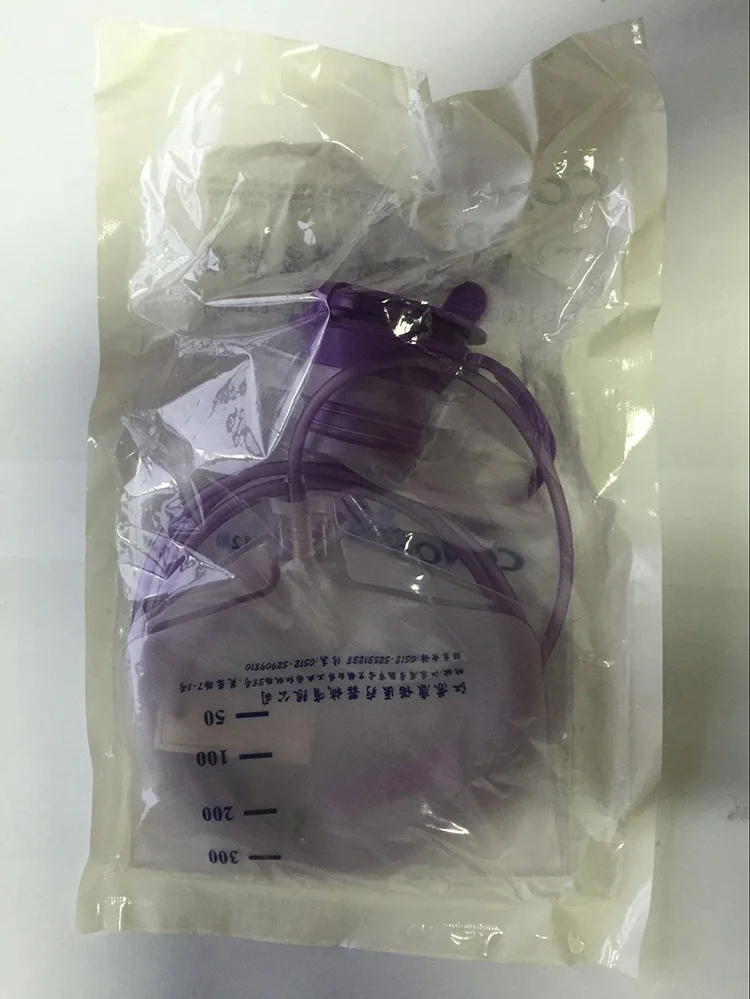 1pcs 1200ml health plastic feeding bag enteral nutrition supply bag nasal feeding nutrient gravity pump transparent tube bag