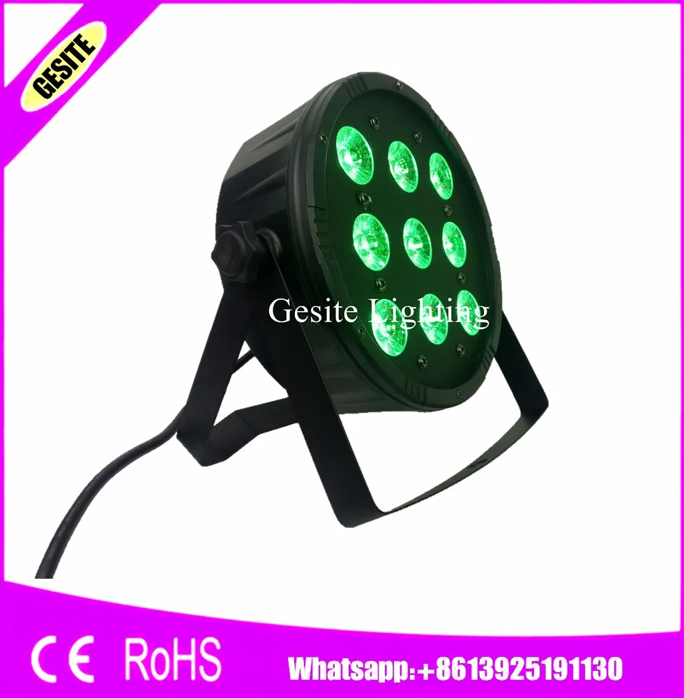 24pcs/lot LED Par 9x12W RGBW 4IN1 DJ Par LED RGBW Wash Disco Light DMX Controller Free Shipping