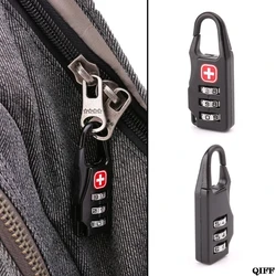 Drop Ship Swiss Cross Symbol Combination Safe Code Mini Padlock Luggage Travel Number Lock May29