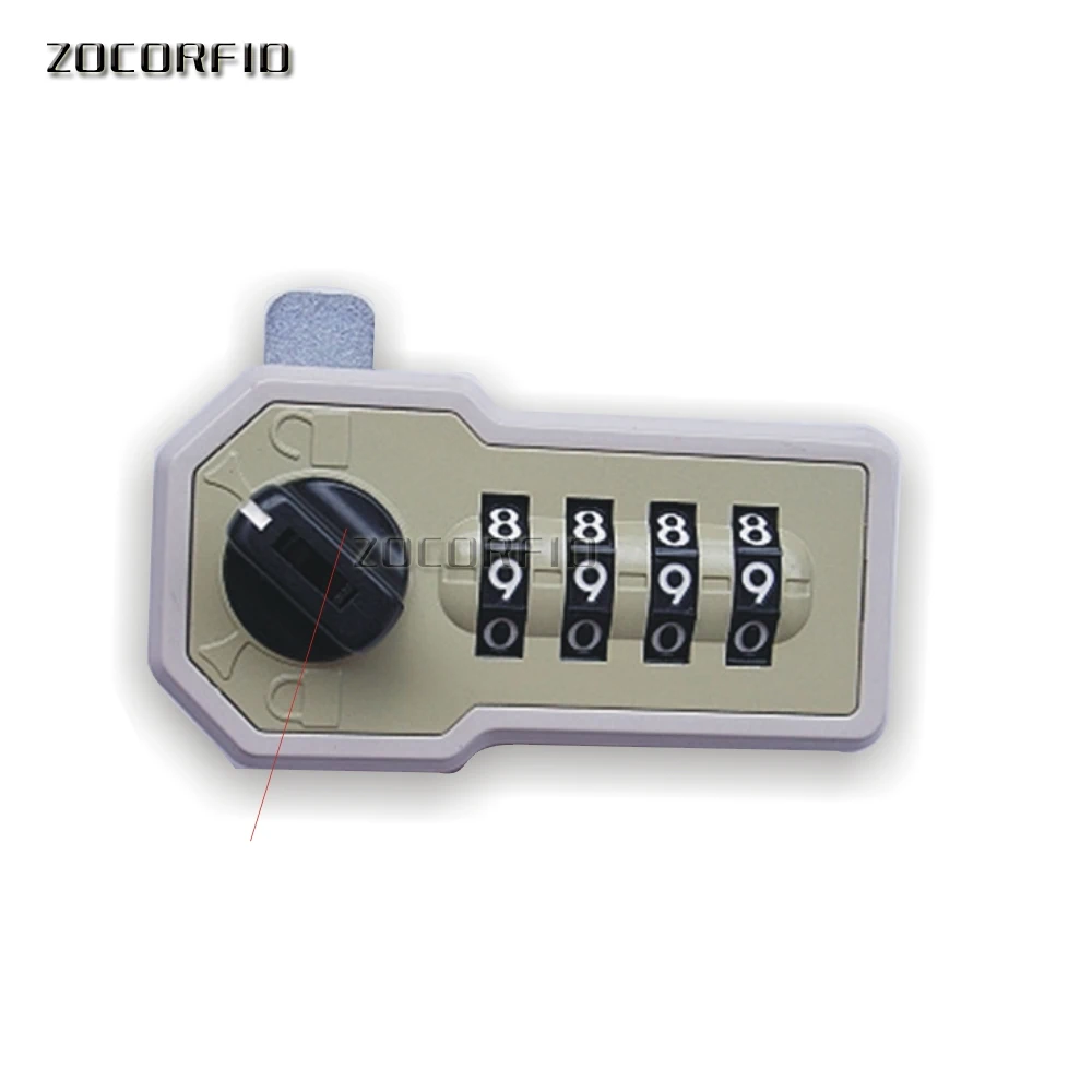 Mechanical Password Lock Latch Jewelry Wooden Box Fixed Lock Handmade Luggage Suitcase Coded Locks Furniture Hardware