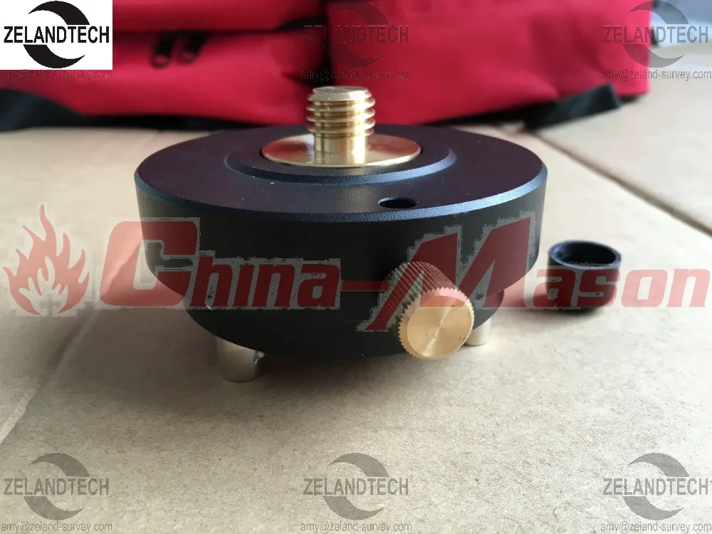 Imagem -02 - Adaptador Tribrach Rotativo e Novo com Rosca de Thread com Centro Removível e Parafuso de Travamento Fg01t de Alta Qualidade