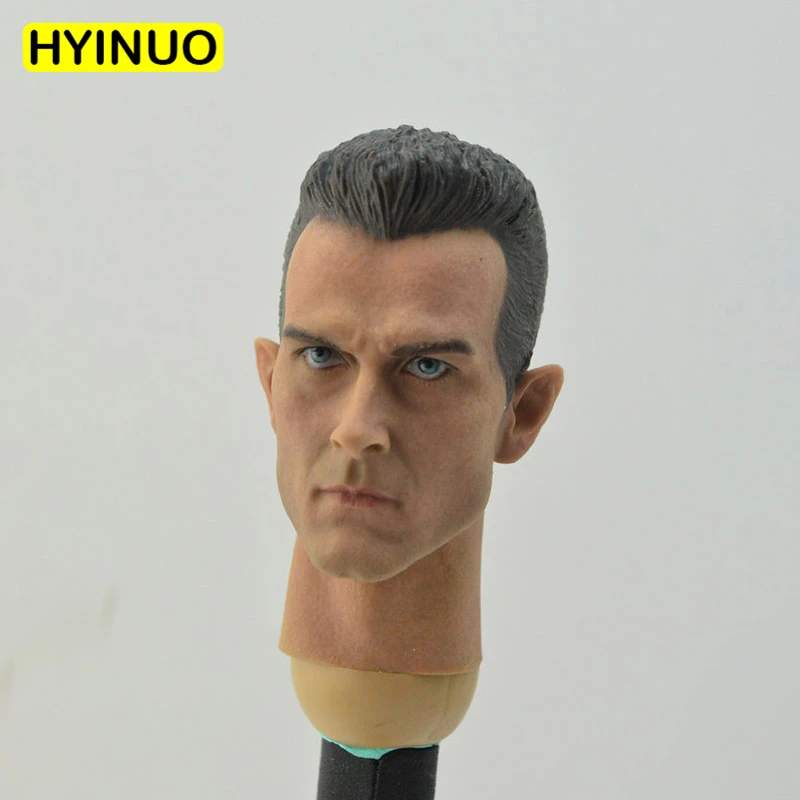 

1/6 Scale Day Metal Robot T1000 Robert Head Sculpt Headplay for 12" Action Figure Body Toy