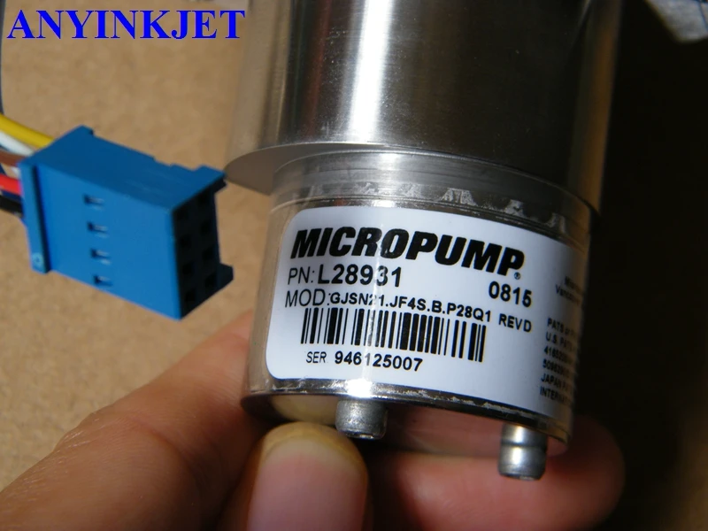 Original new 399076 pump for Videojet ink pump for Videojet VJ1210 VJ1510 VJ1610 VJ1520 VJ1620 VJ1220 VJ1710 printer