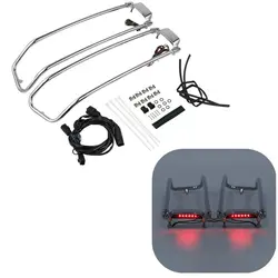 Motorcycle Saddlebag Lid Top Rail LED Light For Harley Touring Electra Road Glide FLHR FLHTC FLHX FLTR 2014-2024