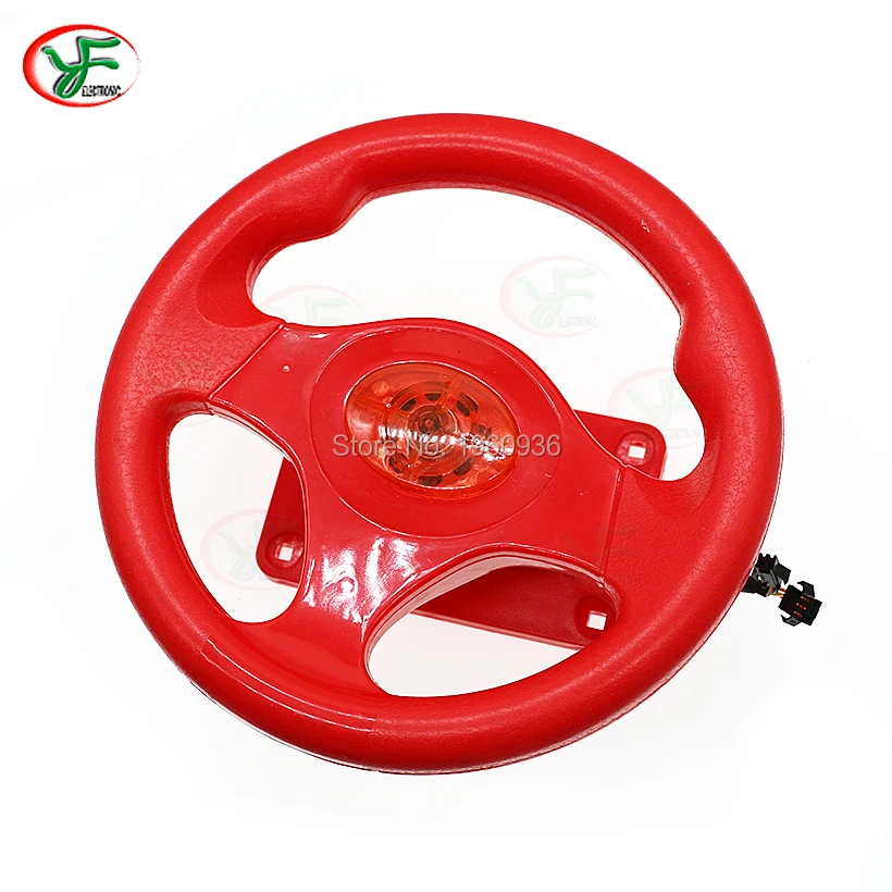 Arcade racing car steering wheel for children\'s video game driving daily racing rocking car new universal steering wheel