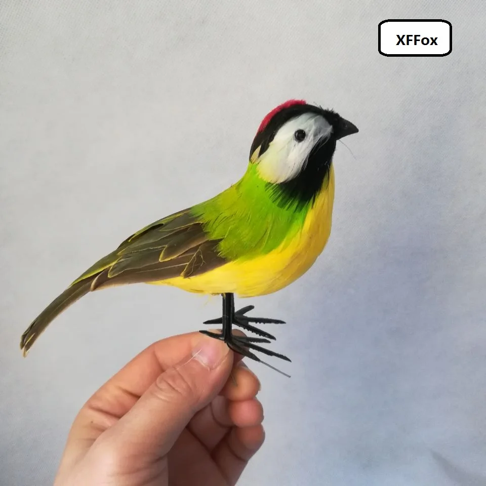 

creative real life vivid bird model foam&feather simulation Myiozetetes similis bird gift about 17cm xf0774