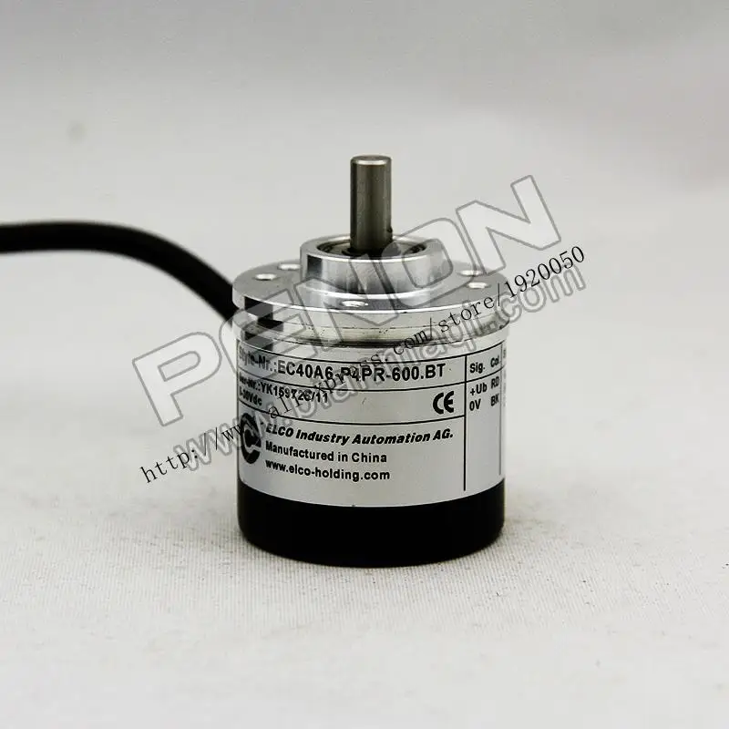 

EC40A6-P4PR-600.BT Elco ELCO rotary optical encoder 600 line solid shaft 6mm