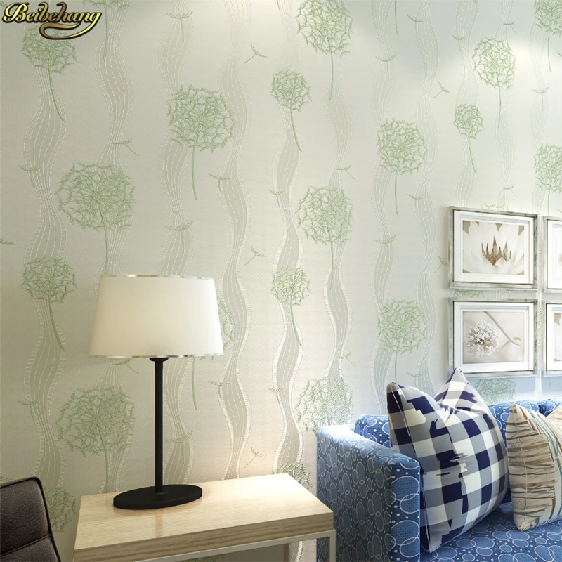 

beibehang pink large dandelion Wallpaper for Living Room Bedroom Mural Wallpaper Roll 3D Desktop TV Background Wall Paper Roll
