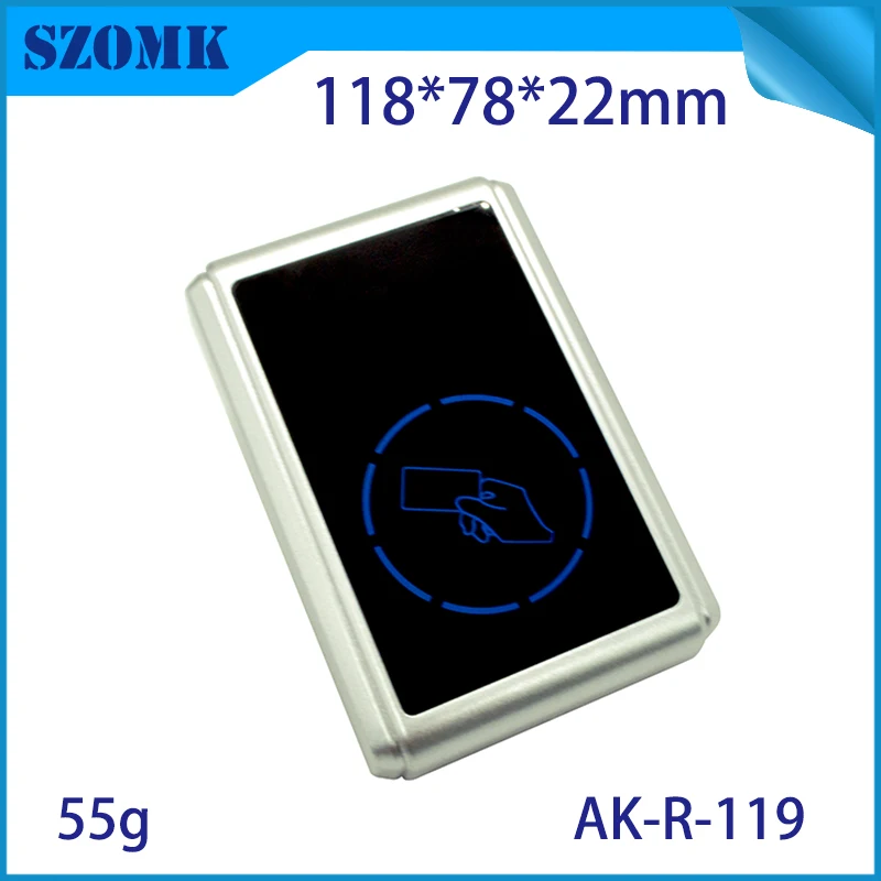 

10Pcs 118*78*22mm szomk home access security system plastic enclsoure for electronics RFID plastic case