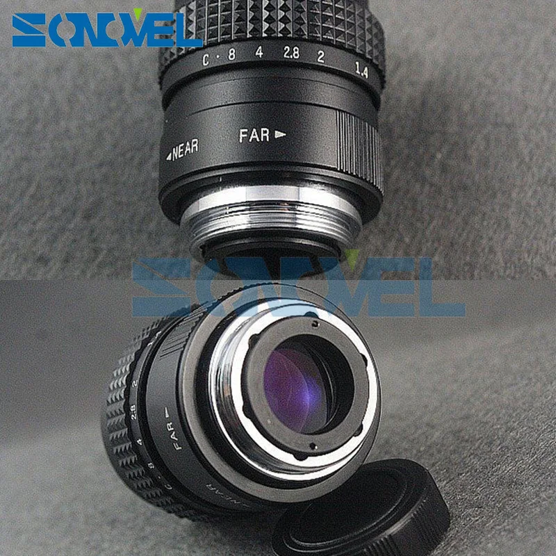 Fujian 25mm CCTV Camera Micro Lens TV Movie Fixed Clear Focus F1.4 C Mount for Canon EOS M M2 M3 M5 M10 Mirrorless Accessories