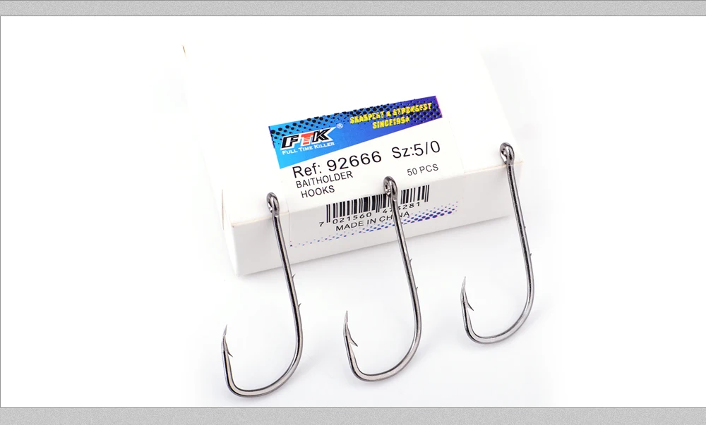 FTK 92666 Fishhook Fish hook Baitholder Size5/0#-1/0# with 50pcs/lot 1#-10# With 100pcs/lot Hooks From Norway For Carp Fishing - AliExpress 18 FTK 92666 Fishhook Fish hook Baitholder Size5/0#-1/0# with 50pcs/lot 1#-10# With 100pcs/lot Hooks From Norway For Carp Fishing - AliExpress 18