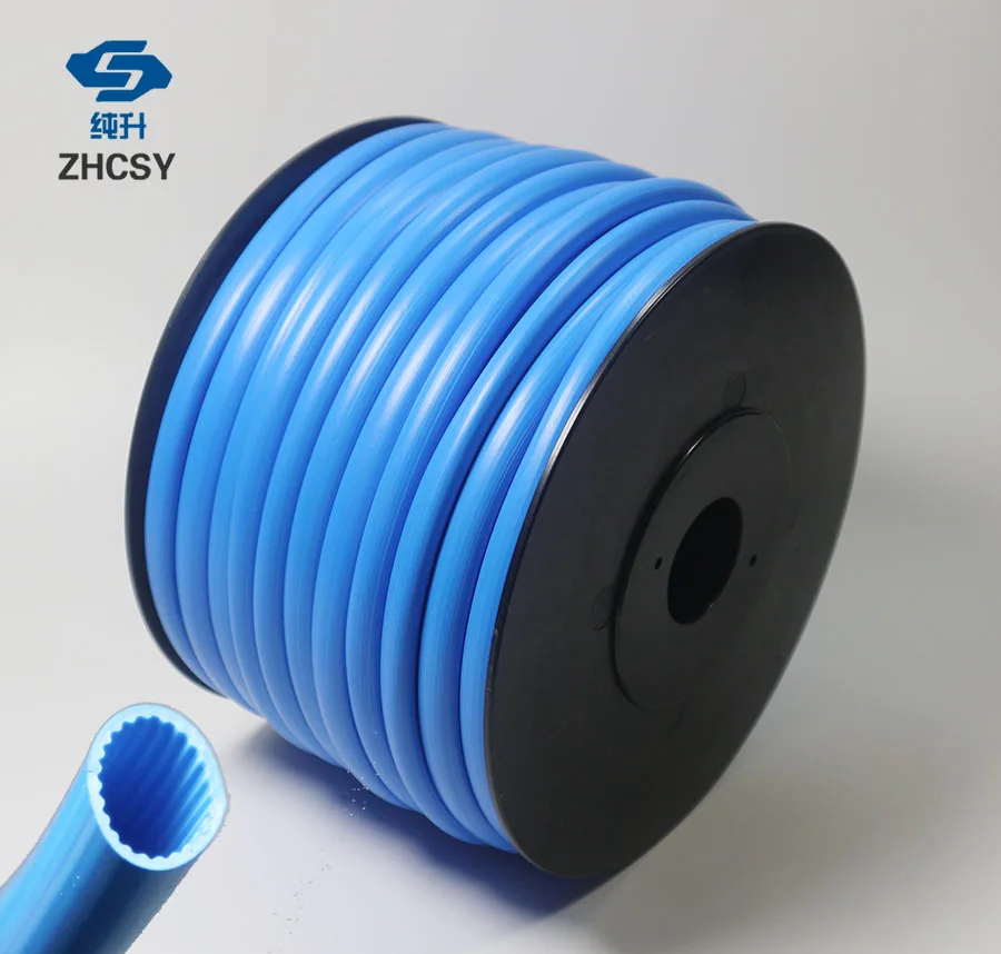 

Free shipping blue color PVC tube PVC sleeve for tube printer, wire marking machine ,cable ID printer, electronic lettering