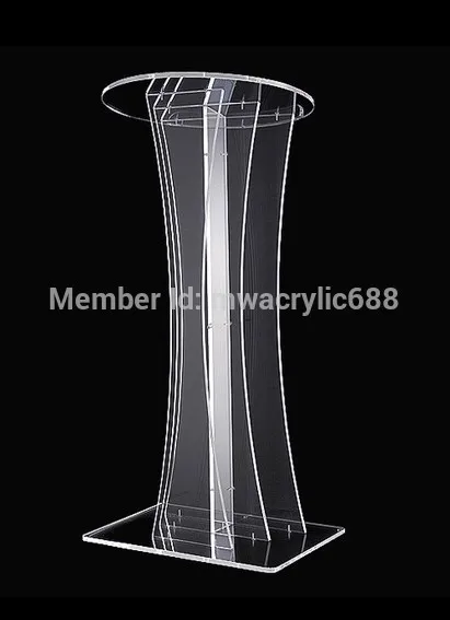 

pulpit furniture Free Shipping Transparent Modern Design Cheap Clear Acrylic Lectern acrylic podium