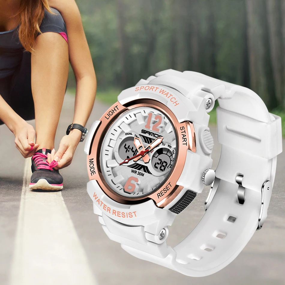 Women's LED Digital Sports Watch description 14