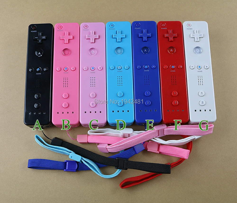 1pcs Wireless Gamepad For Nintend Wii Game Remote Controller for Wii Remote Joystick without Motion Plus Right handle