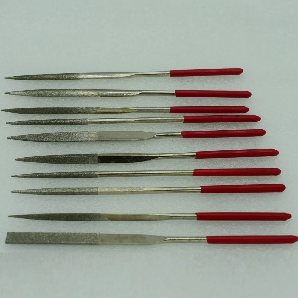 160mm Needle Files Set Jeweler Diamond Carving Craft Tool Metal Glass Stone Setting Tool