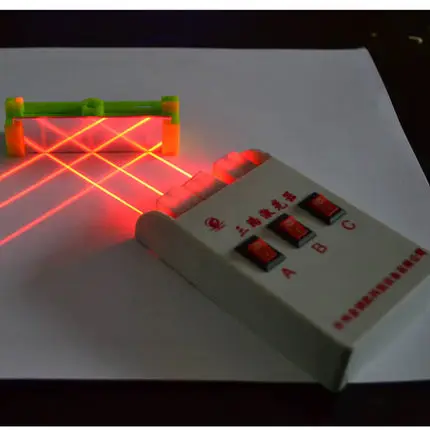 Three way semiconductor laser parallel laser light source Optical experiment teaching free shopping