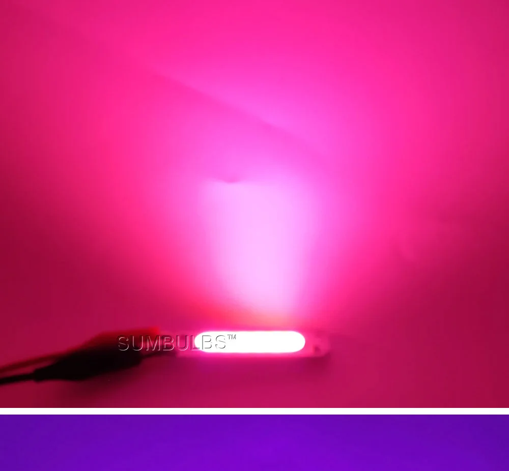 SUMBULBS 60*15mm COB LED Glühbirne 12V 2W LED Diode Beleuchtung Chip Rot Blau rosa Grün Gelb Weiß Farbe für DIY Lampen – Detail 18